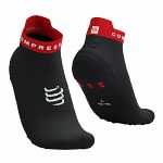 Compressport Pro Racing v4.0 Run Low Socks Black / Core Red